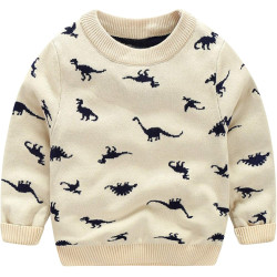 Pull Coton Dinosaures