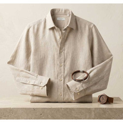 Chemise lin prenium
